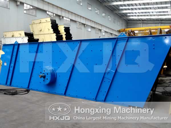 Circular vibrating screen